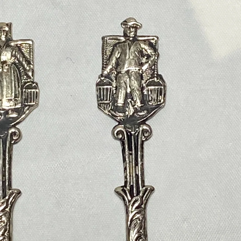 Water Bearers Souvenir Spoons 3 3/8